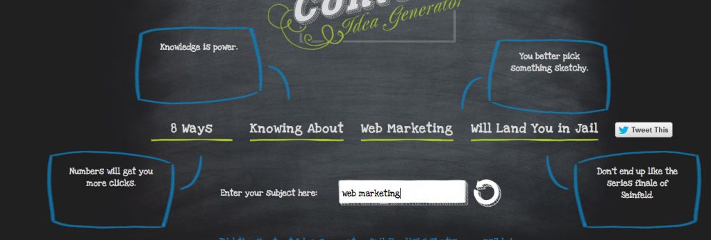 scrivere per il web