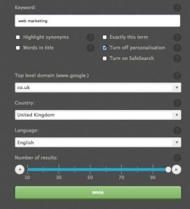 analisi keyword